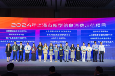 玩出夢(mèng)想科技榮獲“2024年上海市新型信息消費(fèi)示范項(xiàng)目”，助力上海技術(shù)服務(wù)升級(jí)